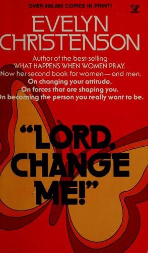 Cover image for Lord, change me