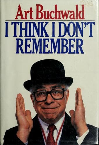 Cover image for I think I don't remember