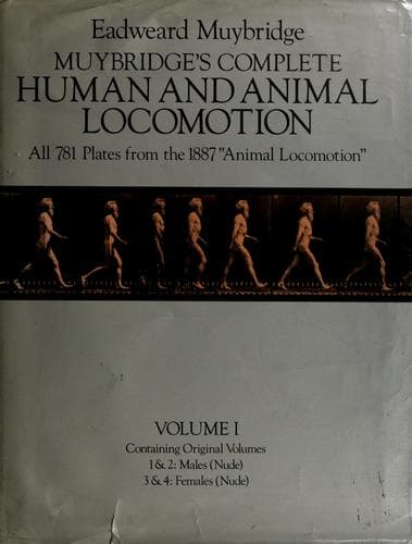 Cover image for Muybridge's Complete human and animal locomotion