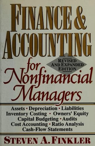 Cover image for Finance & accounting for nonfinancial managers