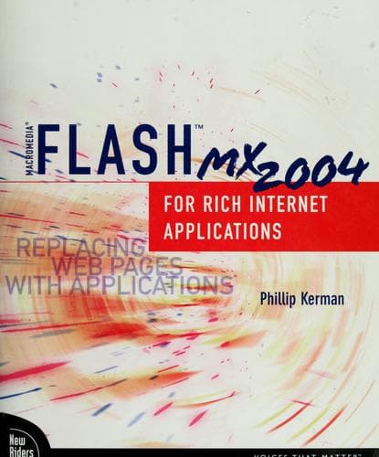 Cover image for Macromedia Flash MX 2004 for rich Internet applications