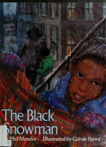 Cover image for The black snowman