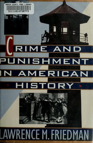 Cover image for Crime and punishment in American history