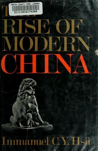 Cover image for The Rise of Modern China