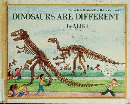 Cover image for Dinosaurs are different