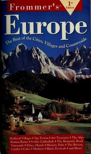Cover image for Frommer's Europe