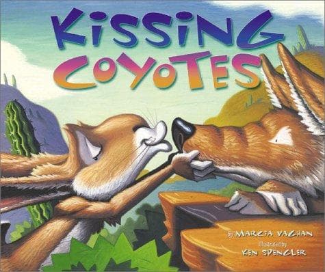 Cover image for Kissing coyotes
