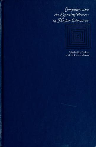 Cover image for Computers and the learning process in higher education