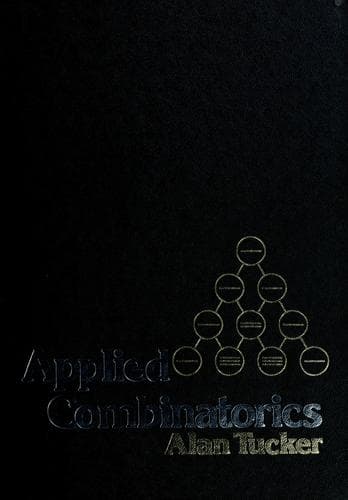 Cover image for Applied combinatorics