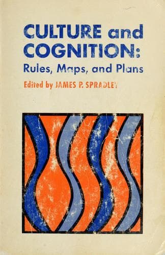 Cover image for Culture and cognition: rules, maps, and plans