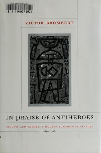 Cover image for In praise of antiheroes