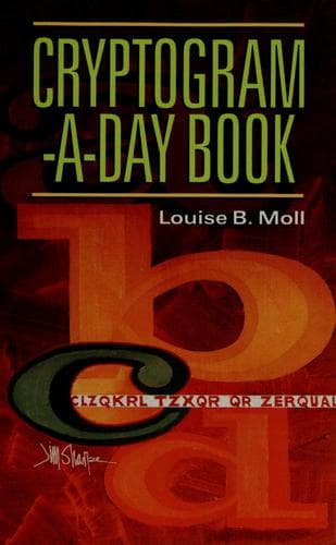 Cover image for Cryptogram-a-day book