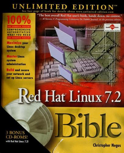 Cover image for Red Hat Linux 7.2 Bible Unlimited Edition