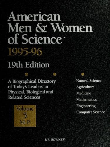 American men & women of science, 1995-96