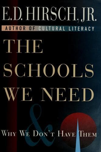 Cover image for The schools we need and why we don't have them