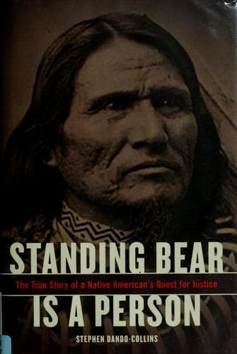 Cover image for Standing Bear is a person