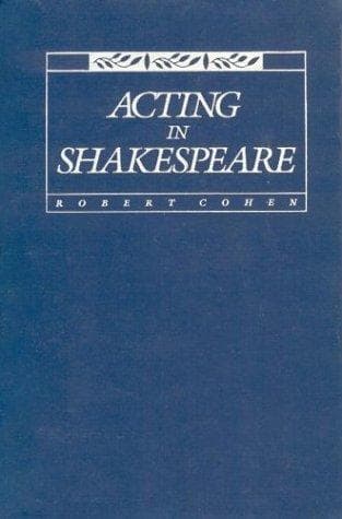 Cover image for Acting in Shakespeare