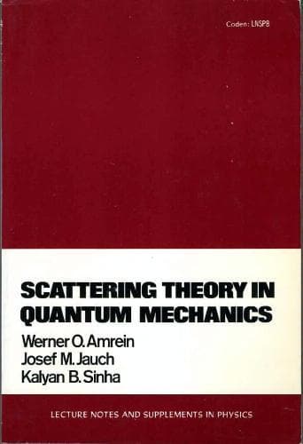 Cover image for Scattering theory in quantum mechanics