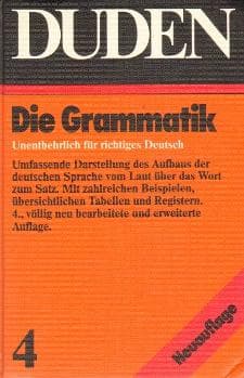 Cover image for Duden Grammatik (Duden 4)