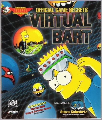 Cover image for Virtual Bart: Official Game Secrets