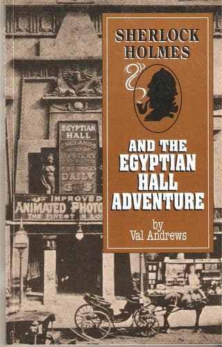 Cover image for Sherlock Holmes and the Egyptian Hall Adventure.