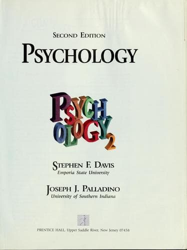 Cover image for Psychology 2