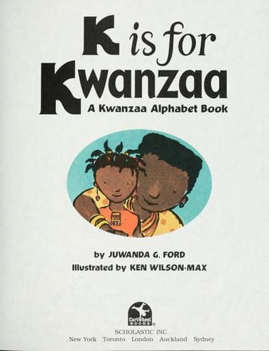 Cover image for K is for Kwanzaa