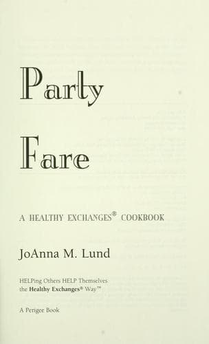 Cover image for Party Fare