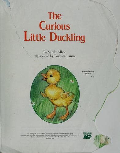 Cover image for The Curious Little Duckling (Nutshell Book)