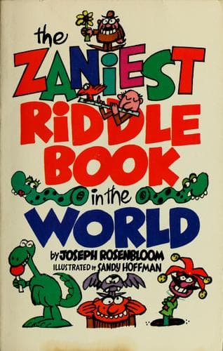 Cover image for The zaniest riddle book in the world