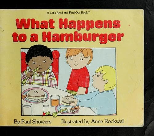 Cover image for What happens to a hamburger