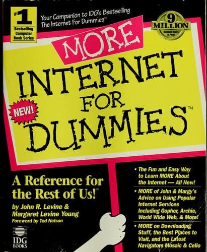 Cover image for More Internet for dummies