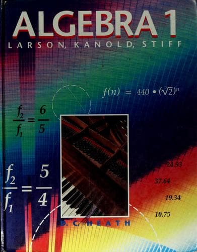 Cover image for Algebra 1
