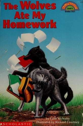 Cover image for The wolves ate my homework