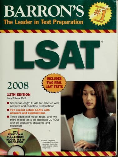 Cover image for Barron's LSAT