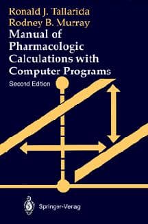 Cover image for Manual of pharmacologic calculationswith computer programs