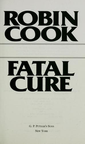 Cover image for Fatal cure