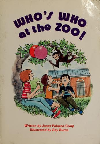 Cover image for Who's who at the zoo!