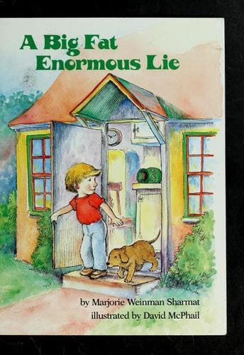 Cover image for A big fat enormous lie