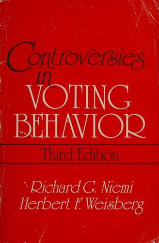 Cover image for Controversies in voting behavior