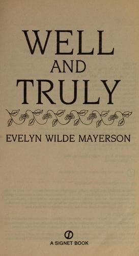 Cover image for Well and truly