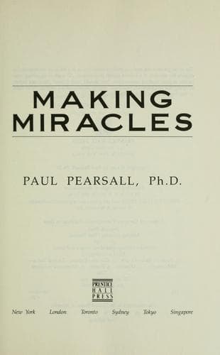 Cover image for Making miracles