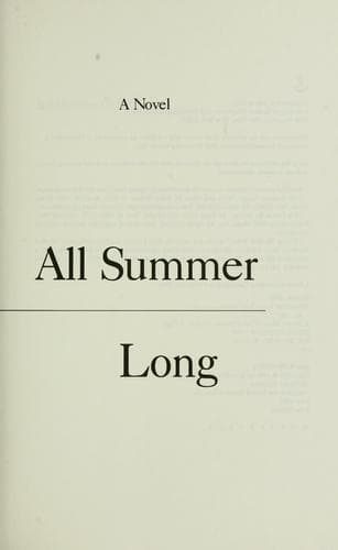 Cover image for All summer long