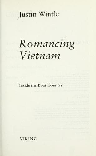 Cover image for Romancing Vietnam
