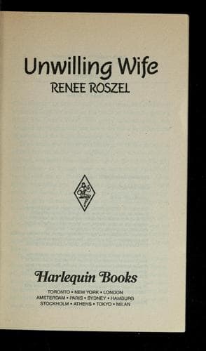 Cover image for Unwilling Wife