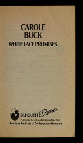 Cover image for White Lace Promises