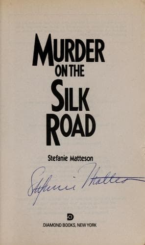 Cover image for Murder on the Silk Road