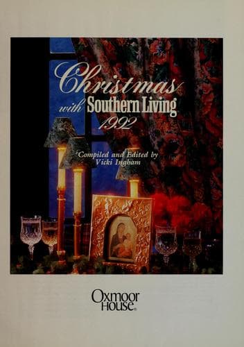 Cover image for Christmas With Southern Living 1992