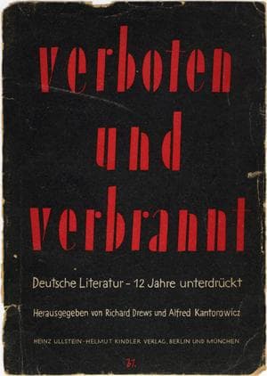 Verboten und verbrannt