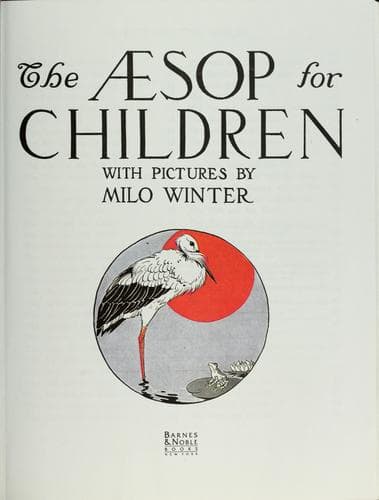 Cover image for The Aesop for children